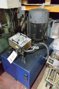 Unbadged hydraulic pack (working condition unknown) (sold as spares/repairs) (please note this lot