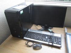 2 x assorted computer systems, TFT, keyboard, mice