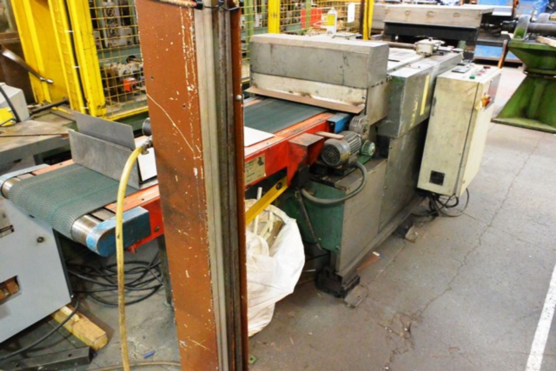 Carbonini Glie straightening and cut to length machine, approx max width 450mm, with powered outfeed - Bild 3 aus 4