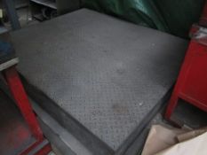 Floor standing weigh scale, approx 1850 x 1500mm (condition unknown)