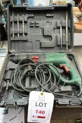 Parkside PBH 1100 rotar hammer drill (240v), with case