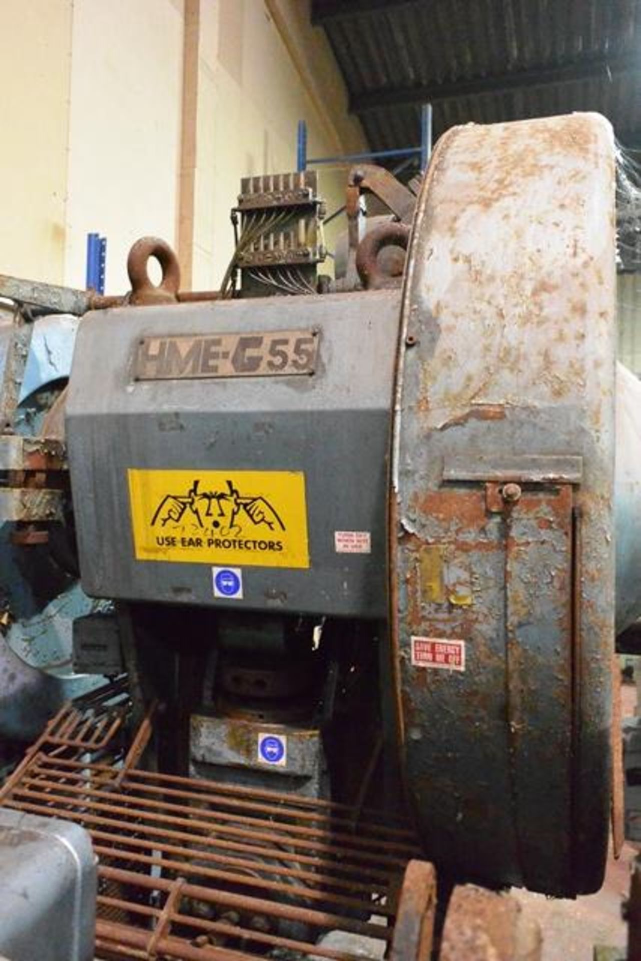 HME G55 ton inclinable mechanical power press, serial no: 15687, with Wander foot control (working - Image 2 of 2