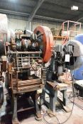 Three various inclinable mechanical power presses (working condition unknown) *(please note: A work