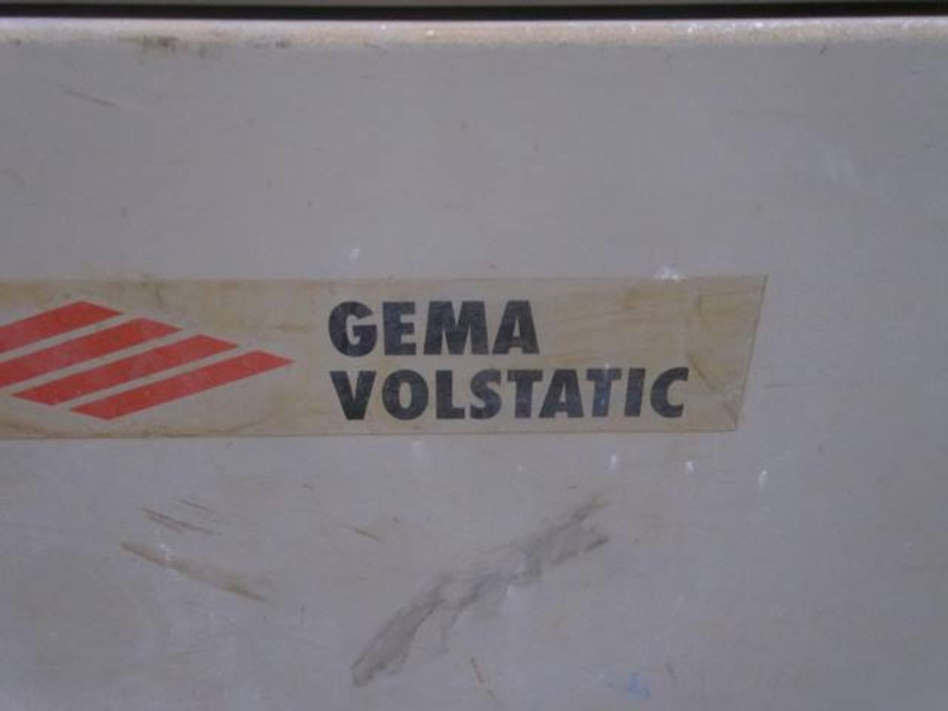 Gema Volstatic type APS-2 12 rack applicator control unit, serial no: 8601079. *(please note: A work - Image 3 of 9