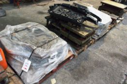 Five pallets of assorted steel jigs (please note this lot can only be removed between Monday 9th and