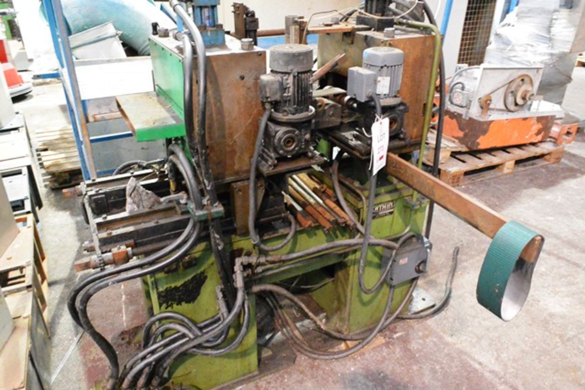 Atkin hydraulic leveller, serial no: W4822J (working condition unknown). *Please note: NB: this item - Bild 2 aus 2