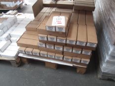 Contents of pallet to include Spur Steel-Lok 220mm white bracket. (Please note: this lot must be