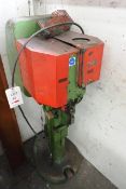 Unbadged pillar type punch, style 101R, serial no: P8848 (working condition unknown, spares or