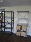 2 x bays of bolted 5 shelf units