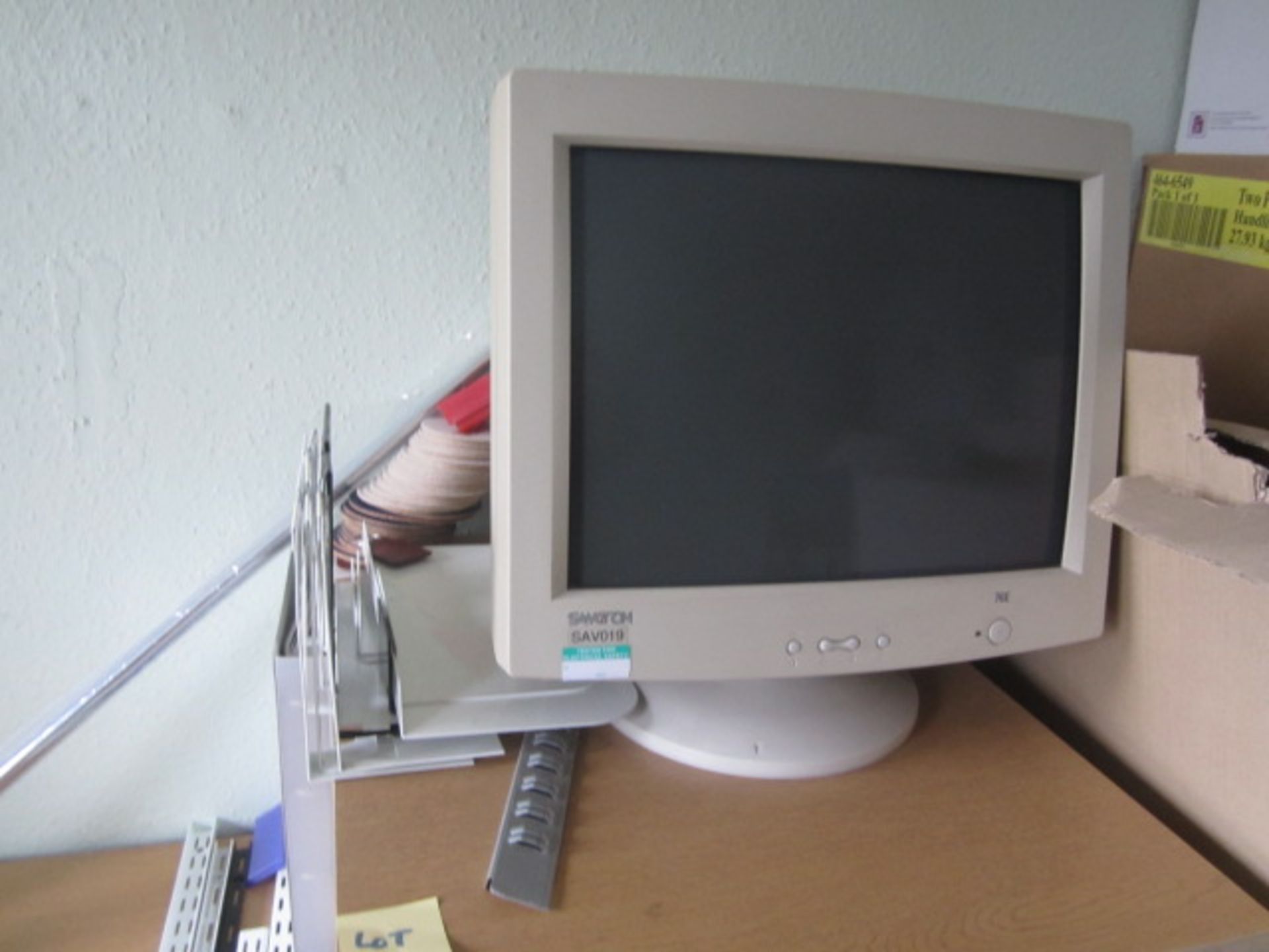 Remaining loose contents of room including various printers, mobile and wall mounted air - Image 3 of 3