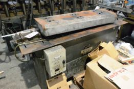 Two various Oliver through feed roll formers (working condition unknown) (please note this lot can