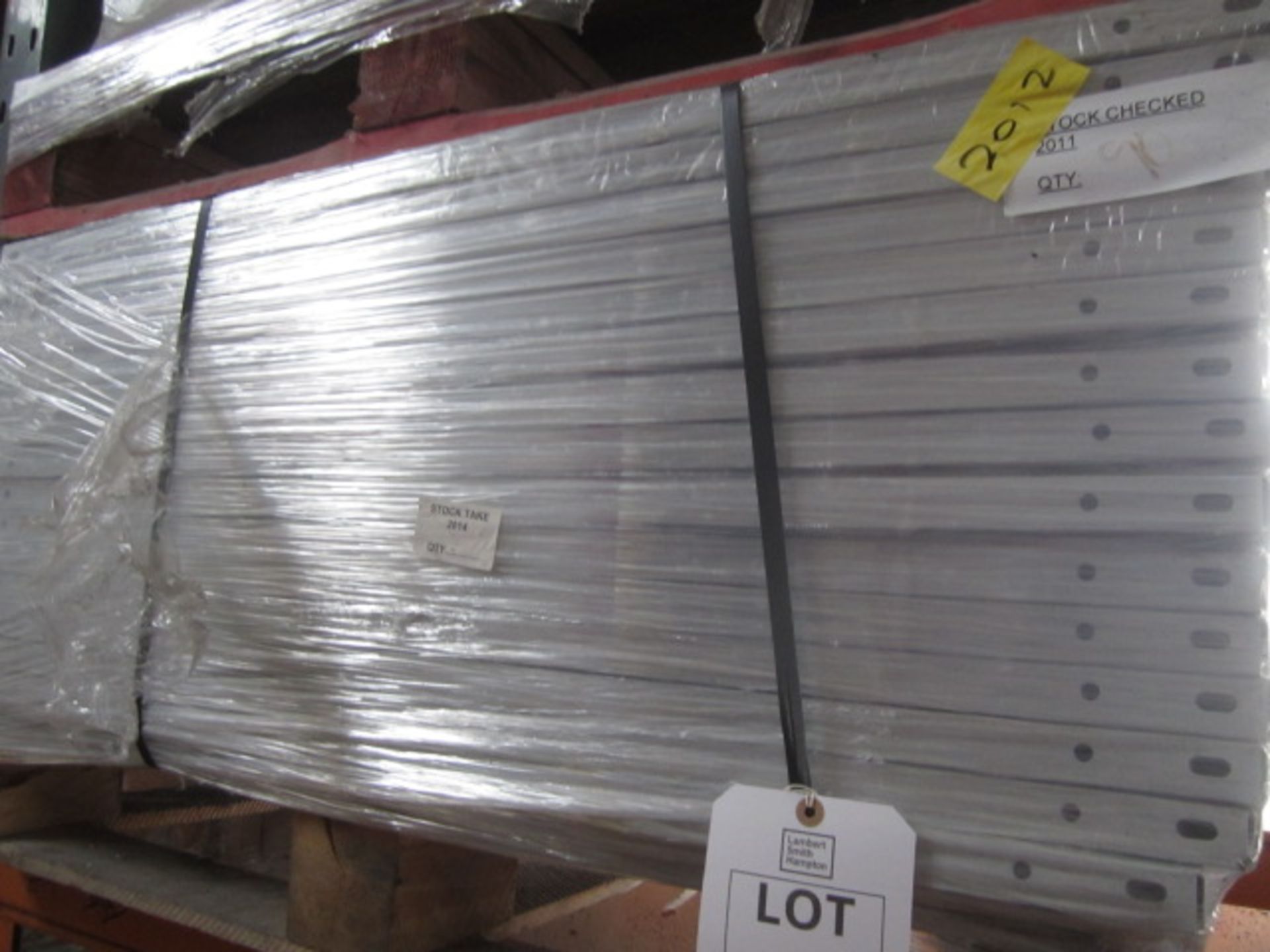 Three pallets of assorted racking kits, frames and shelves. (Please note: this lot must be removed - Image 4 of 5