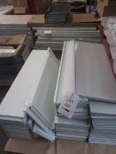 Contents of two pallets to include Spur Steel-Lok steel shelf 320mm and 220mm. (Please note: this