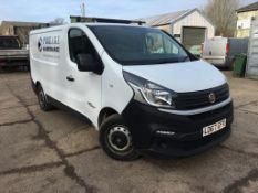 2017 Fiat Talento 120 Multijet II signwritten panel van, Registration No. LD67 GFX, 34,500 miles,