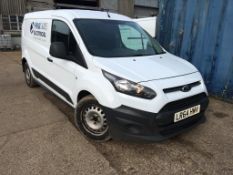 2014 Ford Transit Connect 210 signwritten panel van, Registration No. LR64 HMV, 75,500 miles, MOT