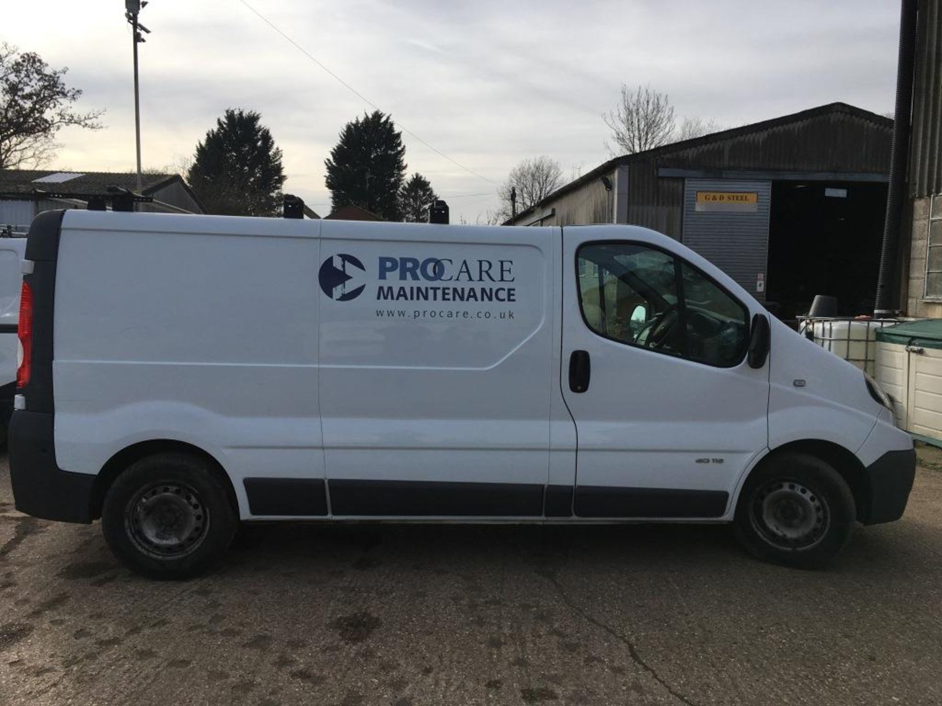 2014 Renault Trafic LL29 Dci 115 signwritten panel van, Registration No. HN14 KFV, 109,700 miles, - Image 8 of 21