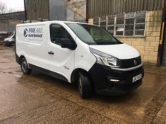 2017 Fiat Talento 120 Multijet II signwritten panel van, Registration No. LG67 UAD, 44,450 miles,