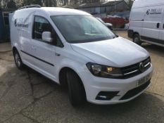 2016 Volkswagen Caddy C20 Highline TDI S-A signwritten panel van, Registration No. RO16 SZY, 51,