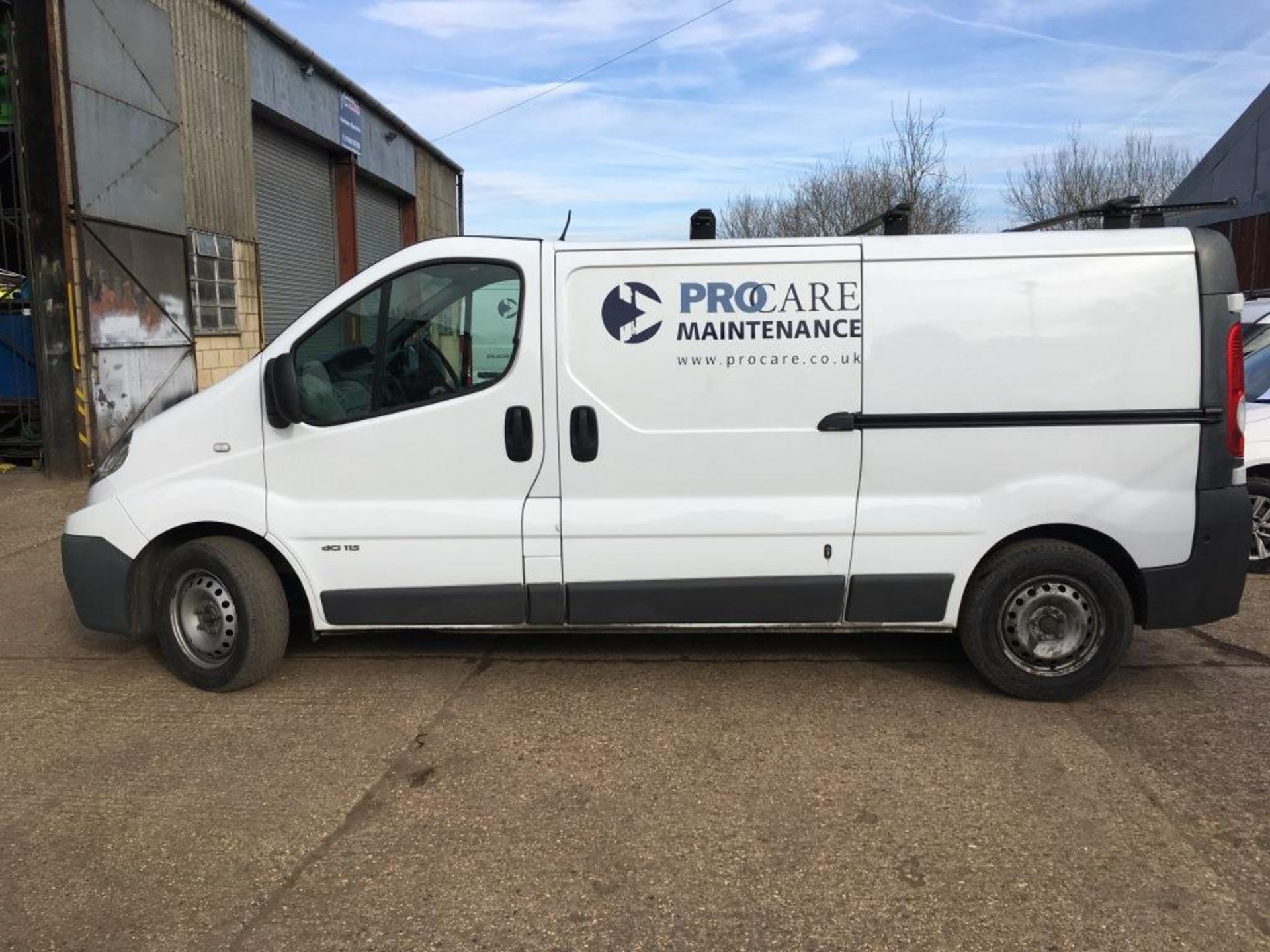 2014 Renault Trafic LL29 Dci 115 signwritten panel van, Registration No. HN14 KFV, 109,700 miles, - Image 4 of 21