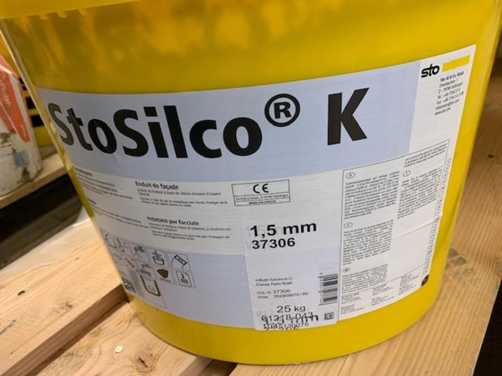 STO silco k 25 kg (colour 37306) # of 6, Stoplex w 20ltr # of 2 - Bild 2 aus 3