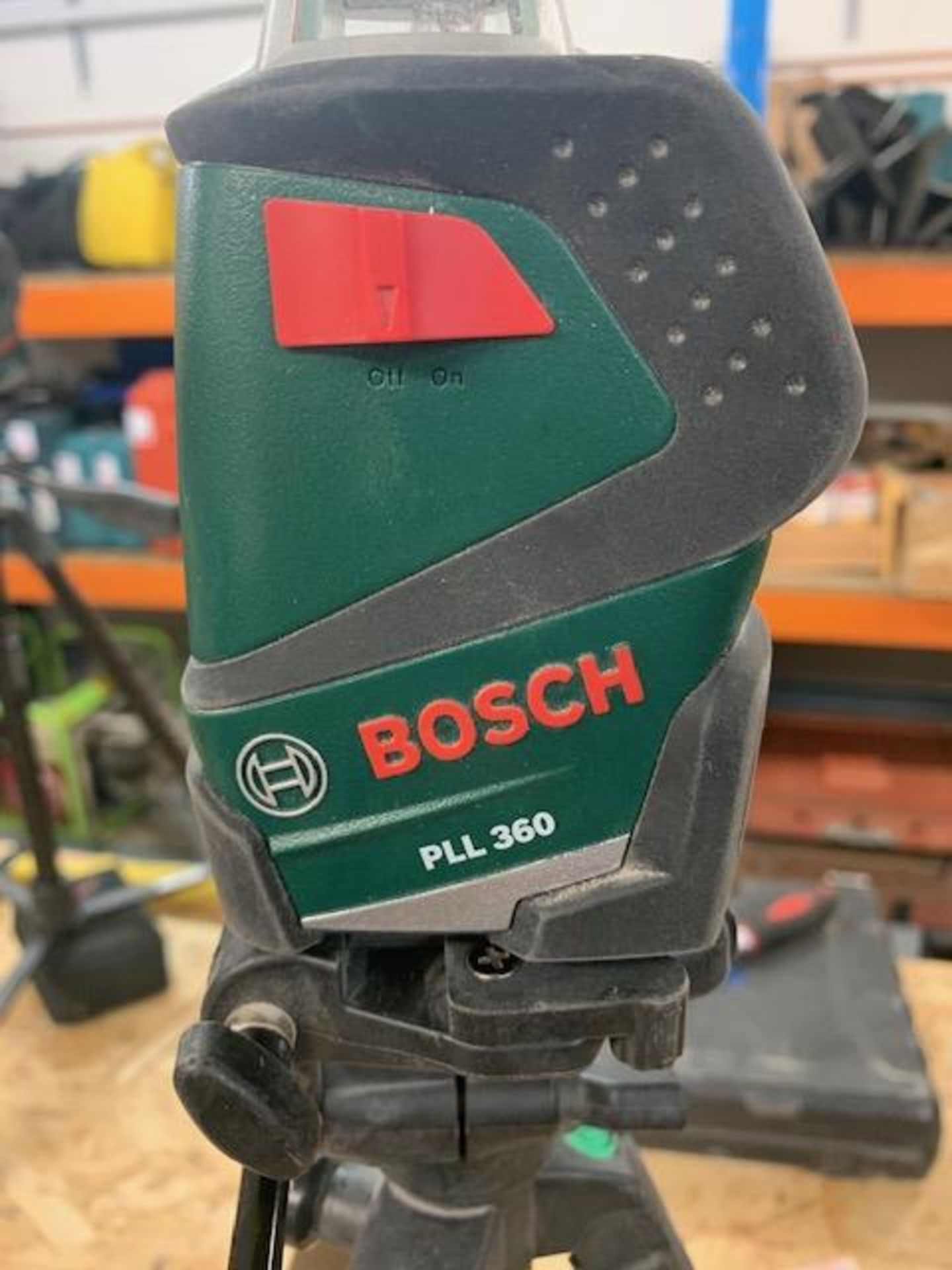 BoschPLL360 laser level c/w tripod