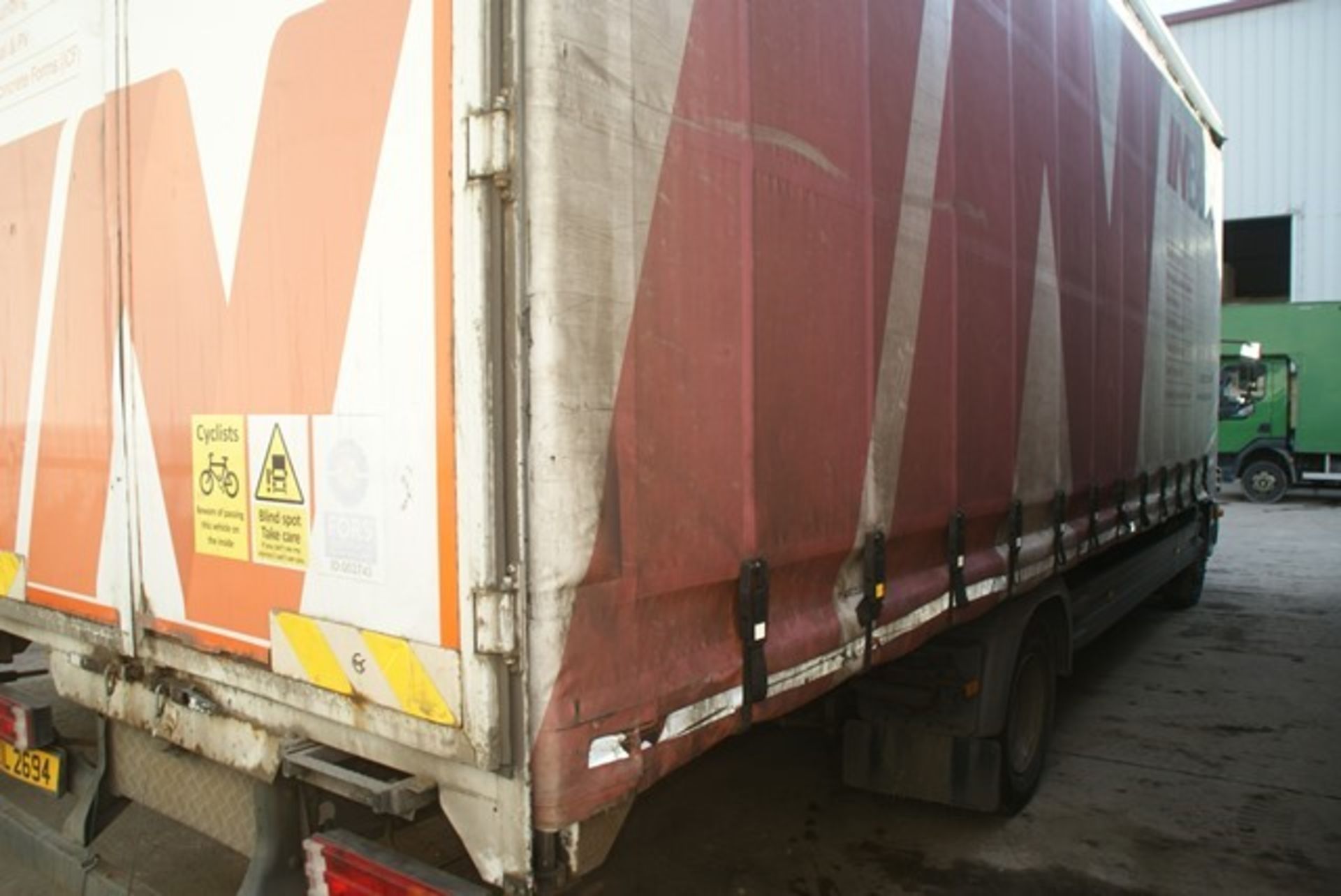 Mercedes 1218 2 axle rigid body curtain sided HGV 4250cc, DOR 02/06/2008 MOT exp 09/20, Reg No EIL - Image 5 of 6