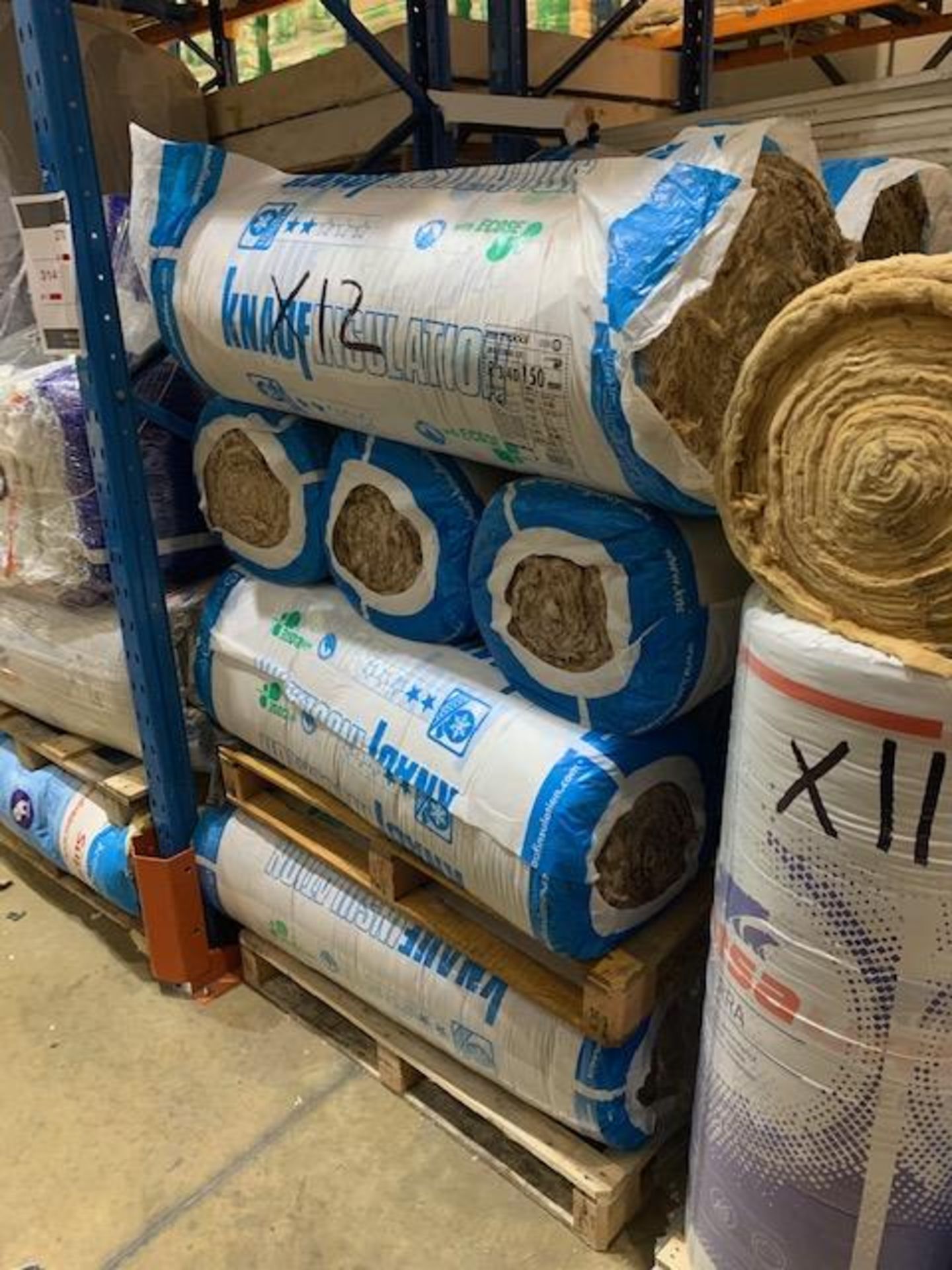 Knauf earthwool 044 150mm rolls - 12 Rolls