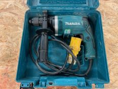 Makita HP1631 hammer drill 110v c/w case