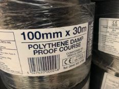 Visqueen Polythene DPC 100mm 60 Rolls