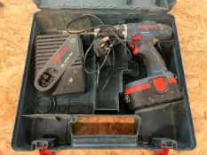 Bosch GSR 18v cordless drill professional c/w charger 240v & case