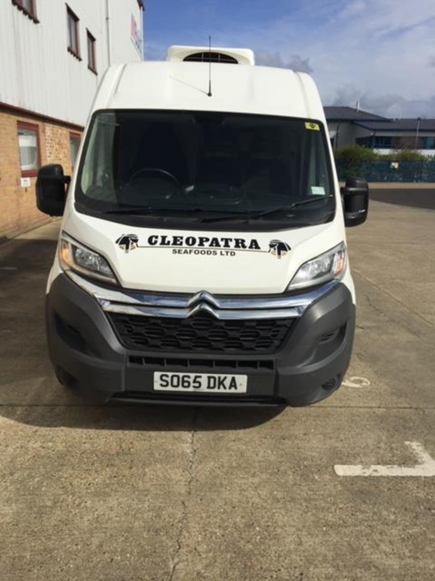 Citroen Relay 2.0D Refrigerated Van Euro 5, Reg Number SO65 DKA, D.O.R 18.1.2016 – miles 52,554,