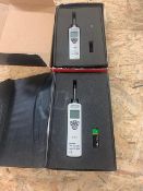 2x Temperature and humidity meter with WBT.DEW panel