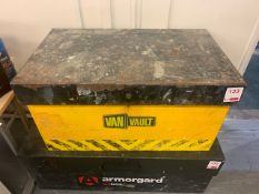 Van vault lockable tool chest L920mmxW550mmXD500 (no key)