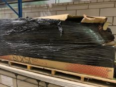 A pallet of pipe lagging as lotted
