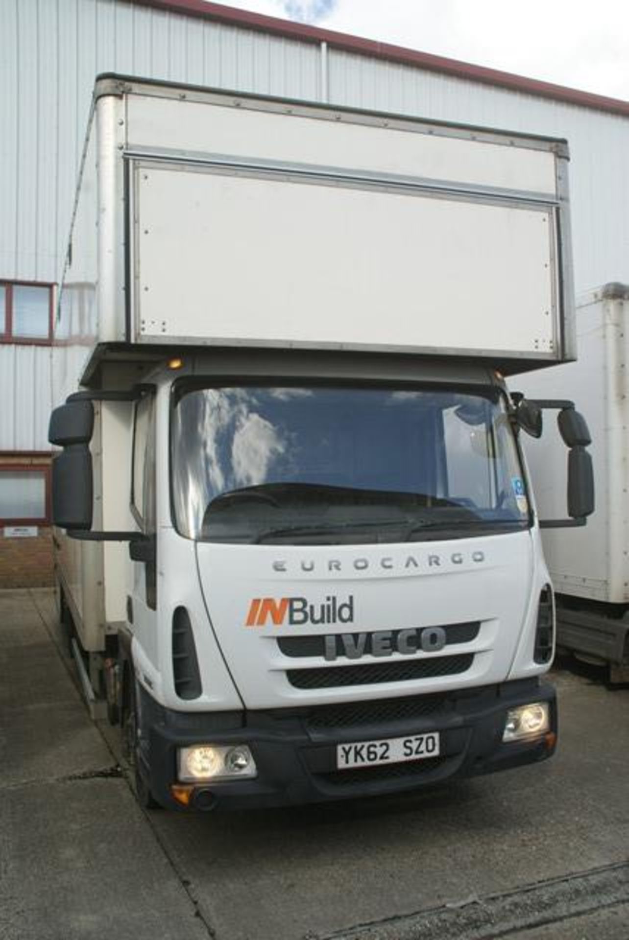 Iveco 75E 13 2 axle 7500kg rigid body box van 3920cc , DOR 03/09/12 MOT exp 30/6/20, Reg No YK62 SZO