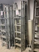 2x Youngman combi 100 3 section step ladders