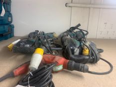 4x Makita SDS drills , 1 x Hilti SDS drill, suitable for spares or repair