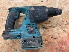 Makita DHR242 SDS drill - Please note No batteries or charger 240v