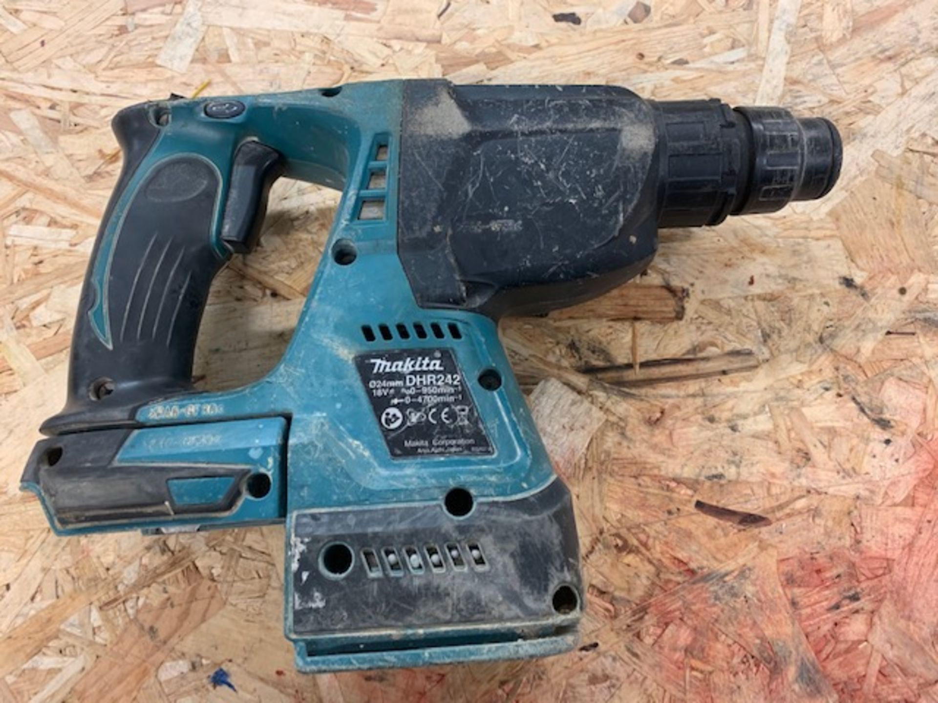 Makita DHR242 SDS drill - Please note No batteries or charger 240v