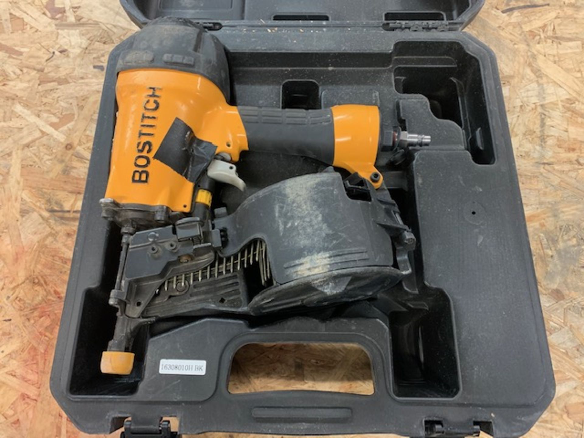 Bostitch Pneumatic nail gun c/w case