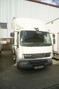 DAF FA LF45160.08V 2 axle rigid body box van HGV 4461cc, DOR 09/01/2012 MOT exp 31/10/20, Reg No