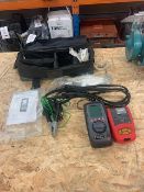 QMI 1000 flue gas analyser with direct cor measurement c/w case and car charger