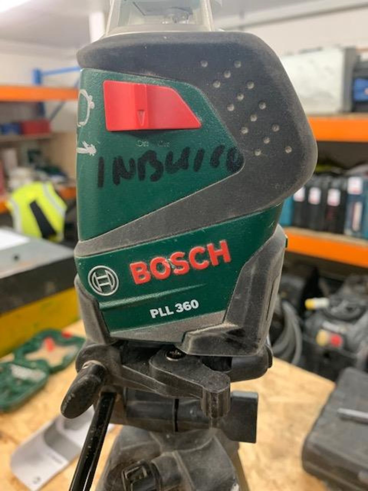 BoschPLL360 laser level c/w tripod