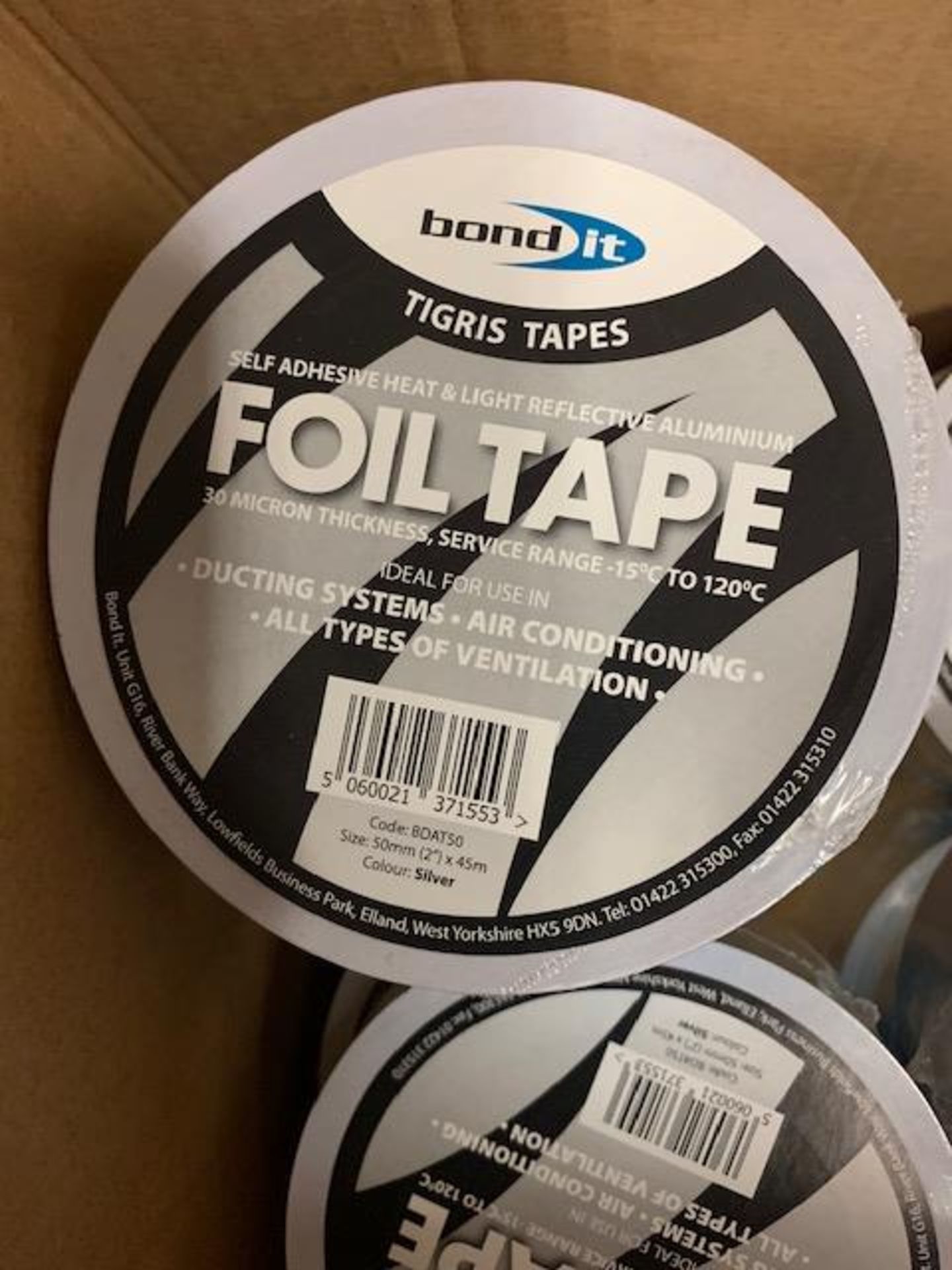 Flixstow foil tape 50mm x 45m # of 348 rolls - Bild 2 aus 2