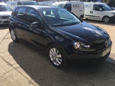 Volkswagen Golf Match Comfort 2.0 TDI, diesel 5-door hatchback car, Registration No. VO62 JYX,...