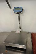 Dini Argeo stainless steel bench top platform weight scale, max 150kg, 240v
