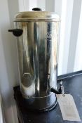 Swan stainless steel hot water vessel (please note: working condition unknown)