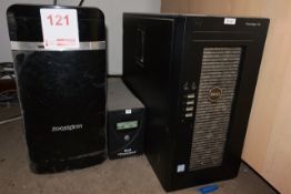 Dell Poweredge T20 server and power control, B60 UPS and ZooStorm desktop PC