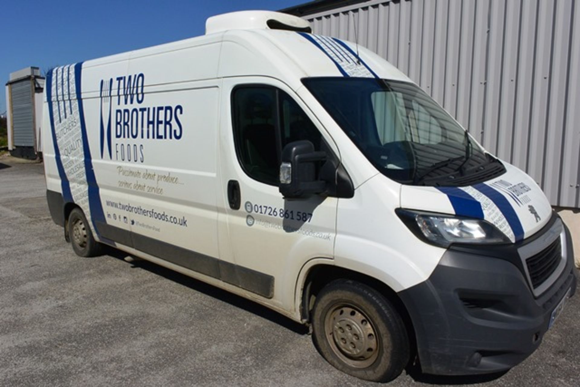 Peugeot Boxer 335 L3H2 HDI LWB refrigerated panel van, 2,198cc Diesel, reg no: WK64 VKB, MOT: 14.