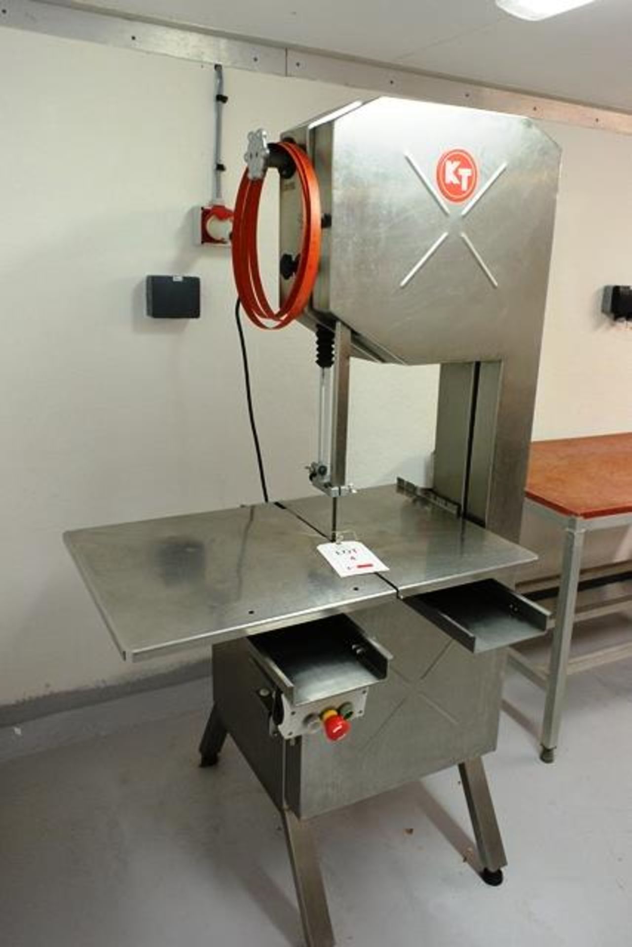 KT stainless steel Koneteollisuus OY KT460 stainless steel instrument bandsaw, serial no: 126660 ( - Image 2 of 3